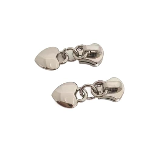 Reißverschlüsse 5 Stück 5# Reißverschlussschieber for Nylon-Reißverschlussband, Stoff, Nähreißverschlüsse, Abzieherkopf, Reißverschlüsse, Zuggriff, Gepäckzubehör, Roségold, for Nylon(Silver) Reißverschlüsse 5 Stück 5# Reißverschlussschieber for Nylon-Reißverschlussband, Stoff, Nähreißverschlüsse, Abzieherkopf, Reißverschlüsse, Zuggriff, Gepäckzubehör, Roségold, for Nylon(Silver) von NIRNHYRUR