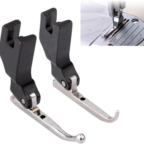 P369 Spezieller Nähfuß für Perlenpailletten, Nähmaschinen-Aufsatz für Spitze, Tüll, Pailletten, Stoffe, kompatibel mit Juki (2 Stück) von NISTERL