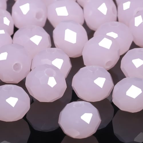 NITOPUPU 100 Stück 4 mm hochwertige natürliche Porzellan-Jade-Perlen für DIY zur Schmuckherstellung, ausreichend für den täglichen Gebrauch von NITOPUPU