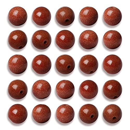NITOPUPU 200 Stück 4 mm natürliche glatte Gold-Sandstein-Perlen rund lose Edelstein-Perlen für die Schmuckherstellung mit Kristall-Stretchschnur NITOPUPU 200 Stück 4 mm natürliche glatte Gold-Sandstein-Perlen rund lose Edelstein-Perlen für die Schmuckherstellung mit Kristall-Stretchschnur von NITOPUPU