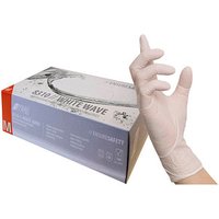 NITRAS® unisex Einmalhandschuhe WHITE WAVE weiß Größe M 100 St. von NITRAS®