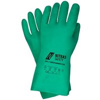 NITRAS SAFETY unisex Chemikalienschutzhandschuh 3451 Green Barrier Flex grün Größe 7, 1 Paar von NITRAS SAFETY