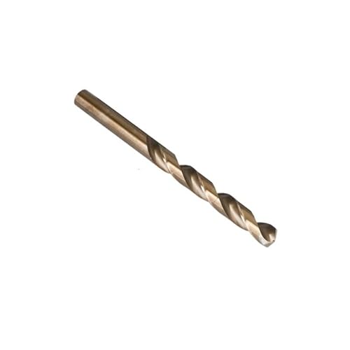 NITVIA 2 Stück Spiralbohrer 5,1-6,0 mm HSS-CO M35 Stahl gerader Schaft for Edelstahl (Size : 5.6mm) von NITVIA