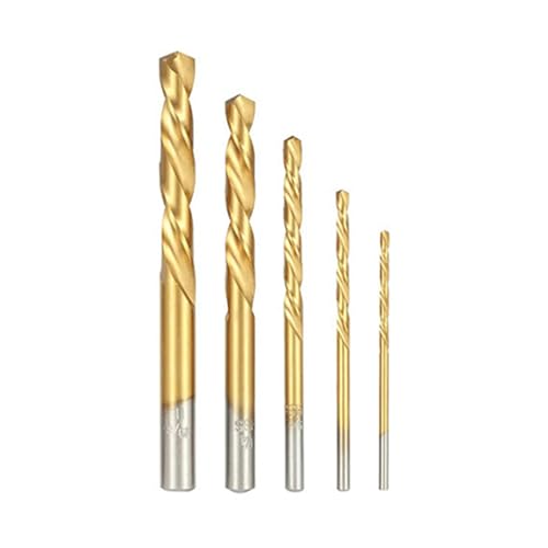 5-teiliges Spiralbohrer-Set mit Rundschaft, Linksbohrer, Zylinderschaft, links, HSS-Bohrwerkzeug, elektrische Bohrmaschine, 2/2,7/4/6/7,5 mm 5-teiliges Spiralbohrer-Set mit Rundschaft, Linksbohrer, Zylinderschaft, links, HSS-Bohrwerkzeug, elektrische Bohrmaschine, 2/2,7/4/6/7,5 mm von NITVIA