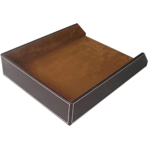Brieftasche, um die Papiere aufzunehmen, PU-Leder-Kollektion, Dokumenten-Schreibtisch-Organizer, stapelbarer Dokumentenhalter for Bürodateien von NIUSABOU