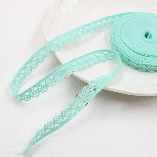Lisiengürtel, Baumwolle Häkelspitze Stoff Band Multicolor Pack von 2 Yards for Bekleidung Nähen(Style-12) von NIUSABOU
