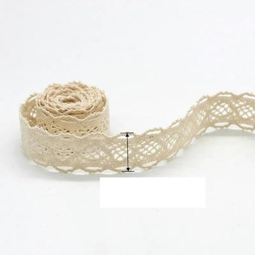 Lisiengürtel, Baumwolle Häkelspitze Stoff Band Multicolor Pack von 2 Yards for Bekleidung Nähen(Style-16) von NIUSABOU