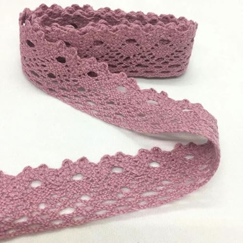 Lisiengürtel, Gehäkelte Spitzenborte aus Baumwolle, mehrfarbig, 1–4,5 cm x 2 Yards, for Selbernähen und Dekorieren(C-0102-26 (2.5cm)) von NIUSABOU