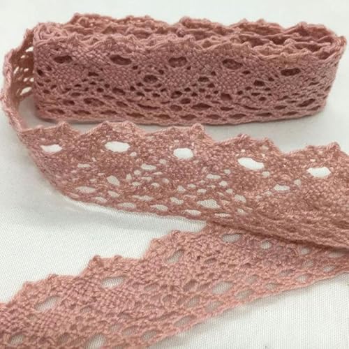Lisiengürtel, Gehäkelte Spitzenborte aus Baumwolle, mehrfarbig, 1–4,5 cm x 2 Yards, for Selbernähen und Dekorieren(C-0102-27 (2.5cm)) von NIUSABOU