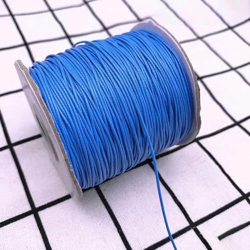 NIUSABOU Gewachste Polyester-Kordel, 0,5 0,8 1,0 1,5 2,0 mm gewachste Schnur gewachste Faden Schnur String Strap Halskette Seil Perlen(17,2.0mm(5meters)) von NIUSABOU