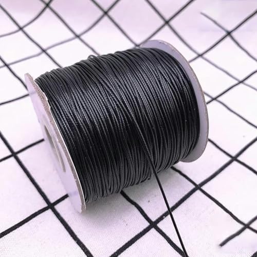 NIUSABOU Gewachste Polyester-Kordel, 0,5 0,8 1,0 1,5 2,0 mm gewachste Schnur gewachste Fadenschnur Schnurband Halskette Seil Perle DIY Schmuckherstellung(18,1.5mm(10meters)) von NIUSABOU
