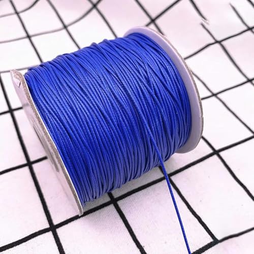 NIUSABOU Gewachste Polyester-Kordel, 0,5 0,8 1,0 1,5 2,0 mm gewachste Schnur gewachste Fadenschnur Schnurband Halskette Seil Perle DIY Schmuckherstellung(21,2.0mm(5meters)) von NIUSABOU