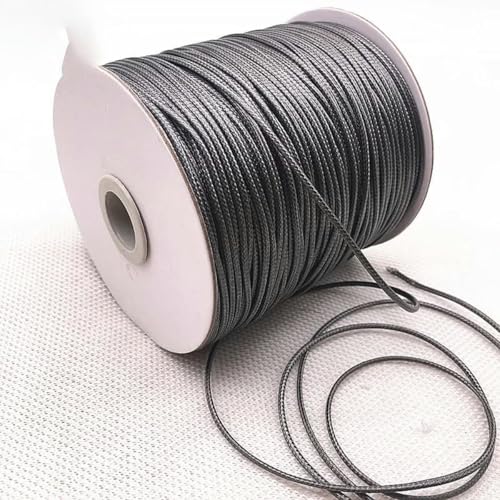NIUSABOU Gewachste Polyester-Kordel, 10 Meter/los 1mm 1,5mm Gewachste Baumwollschnur Gewachste Fadenschnur String Strap Halskette Seil Perlen(02,1.5mm(10meters)) von NIUSABOU