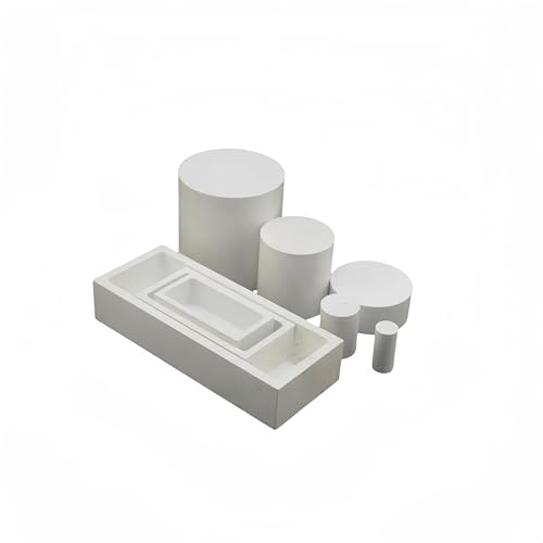 1 Stück Bornitrid-Tiegel for Hochtemperaturanwendungen – 99,6% BN, for Metallschmelzen und for die wissenschaftliche Forschung(100mm*15mm*15mm) von NIYADO