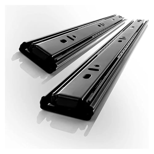 100lb Heavy Duty Kugellager Schubladenführungen - Vollauszug Soft Close, 45mm, 1 Paar(100mm) von NIYADO
