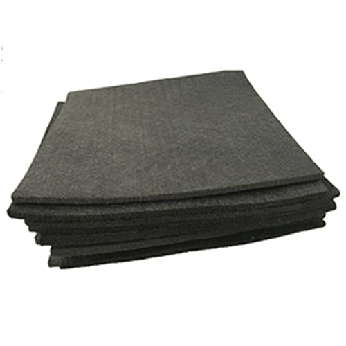 8 Stück feuerfeste Schweißdecken und -polster – Hochtemperatur-Graphitfilz-Isoliermaterial, 3/5/10 mm Dicke, 3,9 x 3,9 Zoll for Wärmeschutz(100 * 100 * 10mm) von NIYADO