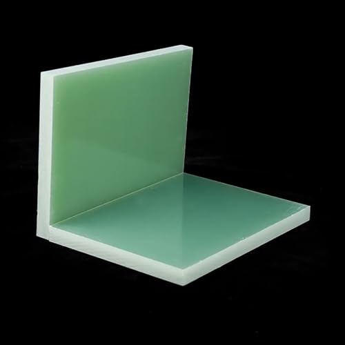 FR-4 Glasfaserplatte 100 x 100 mm – hellgrünes Epoxidharz, 0,5–10 mm dick, hohe Festigkeit/Isolierung/chemikalienbeständig(100x100x8mm 1pcs) von NIYADO