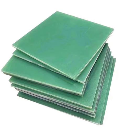 Hellgrüne FR-4-Epoxidharz-Glasfaserplatte – 200 x 200 mm, 0,5–10 mm Dicke, hohe Festigkeit und chemische Beständigkeit(200x200x0.8mm 3pcs) von NIYADO