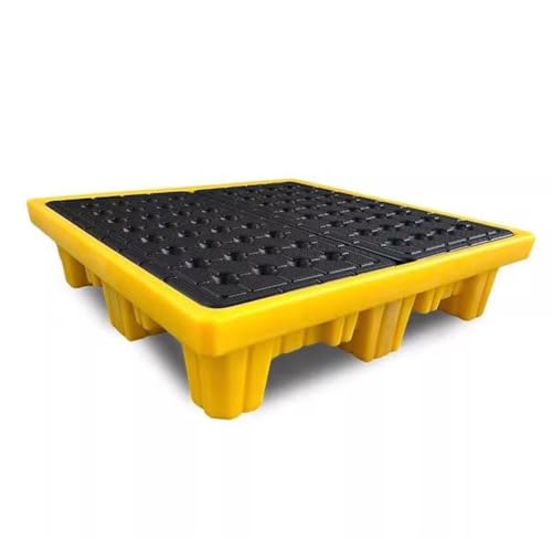 Modulare Auffangpalette – Auslaufsichere Industrieplattform for Chemikalien und Lagerung(67 * 67 * 15cm) von NIYADO