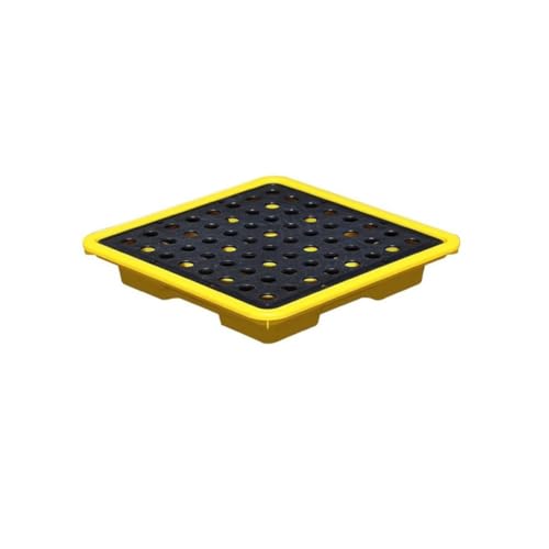 Modulare Auffangpalette – langlebige, auslaufsichere Plattform for Ölfässer und den Laborgebrauch(33 * 33 * 5.8cm) von NIYADO