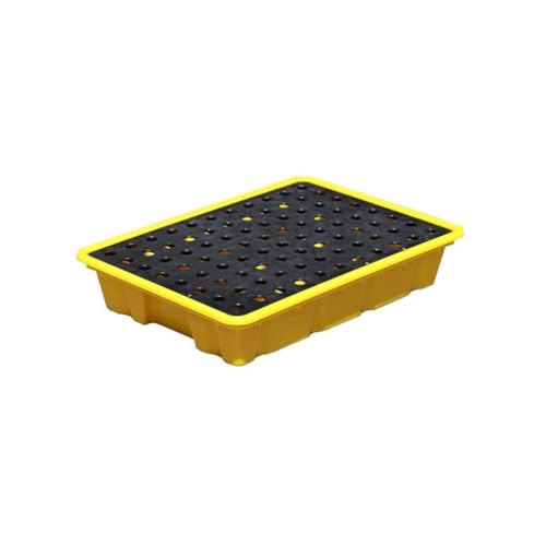 Modulare Auffangpalette – langlebige, auslaufsichere Plattform for Ölfässer und den Laborgebrauch(49 * 35 * 9.5cm) von NIYADO