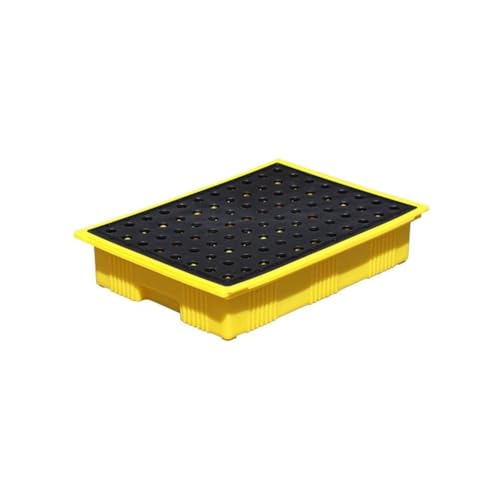 Modulare Auffangpalette – langlebige, auslaufsichere Plattform for Ölfässer und den Laborgebrauch(49 * 36 * 10cm) von NIYADO