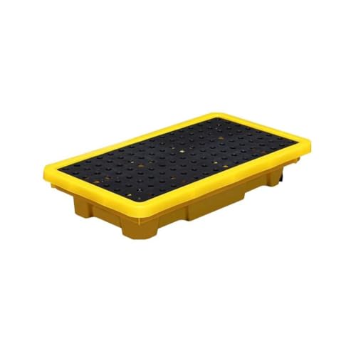 Modulare Auffangpalette – langlebige, auslaufsichere Plattform for Ölfässer und den Laborgebrauch(66 * 36 * 12cm) von NIYADO