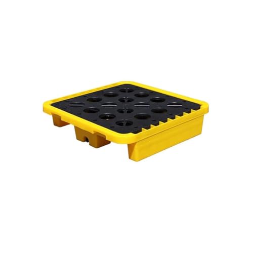Modulare Auffangpalette – langlebige, auslaufsichere Plattform for Ölfässer und den Laborgebrauch(72 * 72 * 16cm) von NIYADO