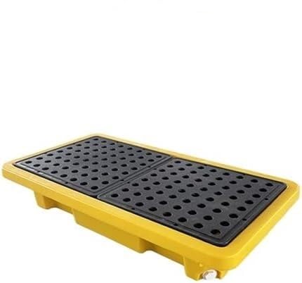 Modulare Auffangpalette – stapelbare Industriewanne mit Ablauföffnung for eine effiziente Leckkontrolle(25.8x14.2x4.7in) von NIYADO