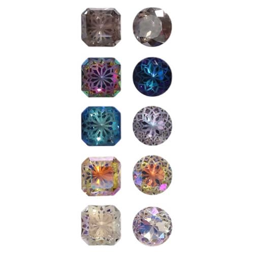 NIYANGLE 1 Satz Glänzende Strasssteine Für Nageldesign Diy Nagelkunst Dekorationen Für Partys Und Besondere Anlässe Für Maniküre Und Kreative Nail Art 10 Stück NIYANGLE 1 Satz Glänzende Strasssteine Für Nageldesign Diy Nagelkunst Dekorationen Für Partys Und Besondere Anlässe Für Maniküre Und Kreative Nail Art 10 Stück von NIYANGLE