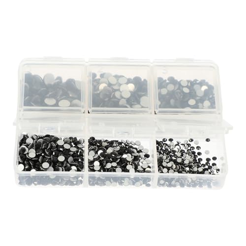 NIYANGLE 1 Satz Maniküre-strass-set Strassstein Für Nägel Diy-maniküre-anhänger Schönheitskit Edelsteine für Nagelkunst Mit Strass Strasssteine für Nägel Nagelkunstzubehör Schwarz Glas NIYANGLE 1 Satz Maniküre-strass-set Strassstein Für Nägel Diy-maniküre-anhänger Schönheitskit Edelsteine für Nagelkunst Mit Strass Strasssteine für Nägel Nagelkunstzubehör Schwarz Glas von NIYANGLE