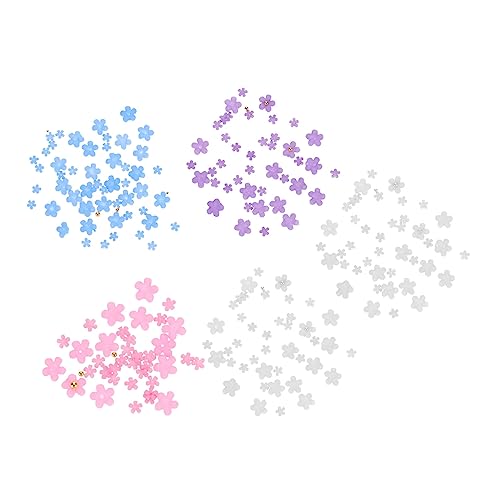 NIYANGLE 1 Satz Nagelblumen Charms Für Nail Art Diy Dekorationen Blumen Für Nägel Handys Karten Und Mehr Für Besondere Anlässe Und Kreative Projekte 5er-packungen von NIYANGLE