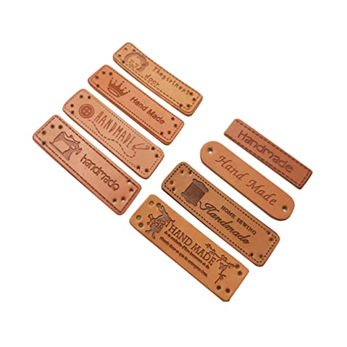 NIYANGLE 1 Satz Pu Etiketten Für Diy Kleidung Handgefertigte Perforierte Lederlabel Für Bekleidung Hüte Taschen Und Robuste Dekorative Labels Zum Annähen Zufällige Designs 32 Stück NIYANGLE 1 Satz Pu Etiketten Für Diy Kleidung Handgefertigte Perforierte Lederlabel Für Bekleidung Hüte Taschen Und Robuste Dekorative Labels Zum Annähen Zufällige Designs 32 Stück von NIYANGLE