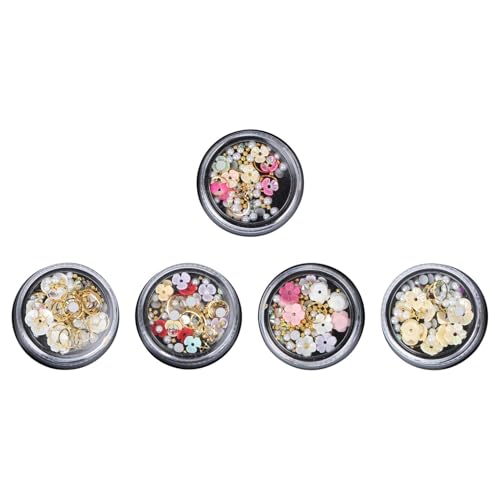 NIYANGLE 1 Satz Stylisches Teiliges Nagelkunst Dekorationsset für Diy Maniküren Langlebige Nagelkunst Zubehör für und Damen für Nagelkunstliebhaber NIYANGLE 1 Satz Stylisches Teiliges Nagelkunst Dekorationsset für Diy Maniküren Langlebige Nagelkunst Zubehör für und Damen für Nagelkunstliebhaber von NIYANGLE