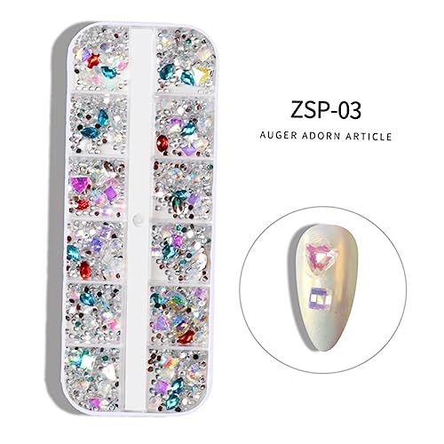 NIYANGLE 1 Satz Teiliges Nagelkunst Diy Maniküre Dekoration Nagelaccessoires Mit Edelsteinen Für Leicht Und Langlebig Für Professionelle Und Private Nutzung 5 Stück NIYANGLE 1 Satz Teiliges Nagelkunst Diy Maniküre Dekoration Nagelaccessoires Mit Edelsteinen Für Leicht Und Langlebig Für Professionelle Und Private Nutzung 5 Stück von NIYANGLE