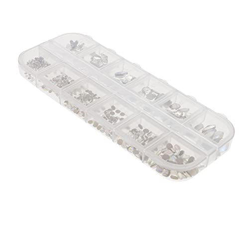 NIYANGLE 1 Schachtel Flatback Crushed Diamond Nail Art Dekoration Ab Farbwechselnde Irreguläre Steine für Glitzernde Maniküre und Diy Bastelprojekte NIYANGLE 1 Schachtel Flatback Crushed Diamond Nail Art Dekoration Ab Farbwechselnde Irreguläre Steine für Glitzernde Maniküre und Diy Bastelprojekte von NIYANGLE