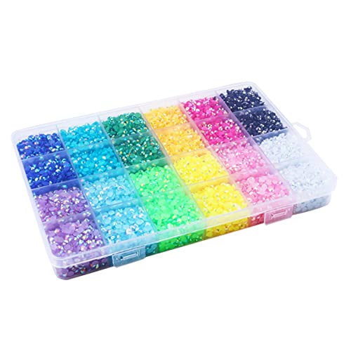 NIYANGLE 1 Schachtel Nail Art Dekoration Pack Diy Resin für Maniküre Transparente Box für Salongebrauch Einfache Anwendung für Einzigartige Nagelgestaltungen NIYANGLE 1 Schachtel Nail Art Dekoration Pack Diy Resin für Maniküre Transparente Box für Salongebrauch Einfache Anwendung für Einzigartige Nagelgestaltungen von NIYANGLE