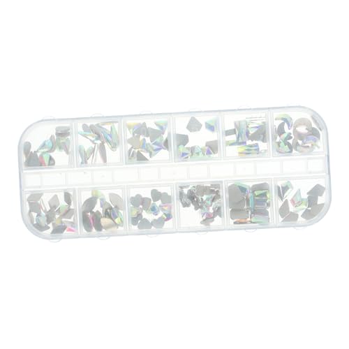 NIYANGLE 1 Schachtel Nail Art Strasssteine Vielseitige Nail Diamonds Glitzer für Kreative Nageldesigns Geeignet für Nägel Kunsthandwerk und Diy Dekorationen NIYANGLE 1 Schachtel Nail Art Strasssteine Vielseitige Nail Diamonds Glitzer für Kreative Nageldesigns Geeignet für Nägel Kunsthandwerk und Diy Dekorationen von NIYANGLE