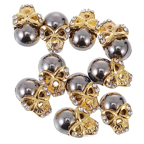 NIYANGLE 10 Stück Teiliges Nagel Schädel Deko Diy Nail Art Zubehör Fingernagelverzierung für Frauen Einfache Maniküre Halloween Nageldesign Hochwertige Materialien NIYANGLE 10 Stück Teiliges Nagel Schädel Deko Diy Nail Art Zubehör Fingernagelverzierung für Frauen Einfache Maniküre Halloween Nageldesign Hochwertige Materialien von NIYANGLE