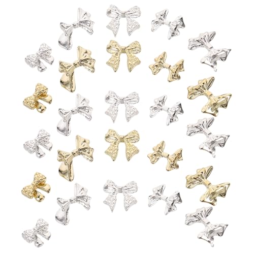 NIYANGLE 100 Stück 3D Schleifenknoten Charms Für Acrylnägel Metall Juwelen Glänzend Flache Rückseite Kawaii Verzierungen Für Und Mädchen Cheerleading Nagelkunst DIY Zubehör NIYANGLE 100 Stück 3D Schleifenknoten Charms Für Acrylnägel Metall Juwelen Glänzend Flache Rückseite Kawaii Verzierungen Für Und Mädchen Cheerleading Nagelkunst DIY Zubehör von NIYANGLE
