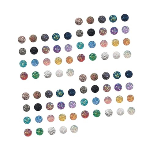 NIYANGLE 100 Stück DIY Runde Resin Steine für Schmuckherstellung Glitzernde Farbvarianten für Ohrringe Armbänder und Bastelprojekte Farbe Zufällig Zufällige Farbe NIYANGLE 100 Stück DIY Runde Resin Steine für Schmuckherstellung Glitzernde Farbvarianten für Ohrringe Armbänder und Bastelprojekte Farbe Zufällig Zufällige Farbe von NIYANGLE