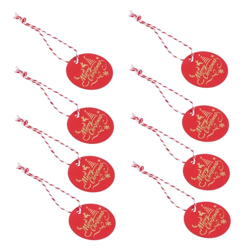 NIYANGLE 100 Stück Weihnachtsgeschenkanhänger mit Baumwollschnüren Diy Dekotags für Weihnachten Merry Christmas Tags für und Feiertagsdekorationen NIYANGLE 100 Stück Weihnachtsgeschenkanhänger mit Baumwollschnüren Diy Dekotags für Weihnachten Merry Christmas Tags für und Feiertagsdekorationen von NIYANGLE