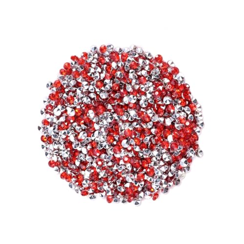 NIYANGLE 1000Stücke Transparente Acryl Spitzenkristalle Für Hochzeitsdeko Bastelzubehör Schmuck DIY Projekte Leuchtende Farben Für Gestaltung von NIYANGLE