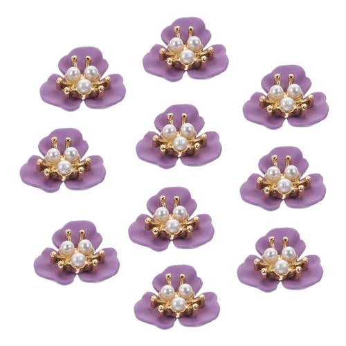 NIYANGLE 10Stücke Stilvolle DIY Maniküre Dekoration Nagelblumen Und Perlen Ornamente Für Nagelkunst Für Besondere Anlässe NIYANGLE 10Stücke Stilvolle DIY Maniküre Dekoration Nagelblumen Und Perlen Ornamente Für Nagelkunst Für Besondere Anlässe von NIYANGLE