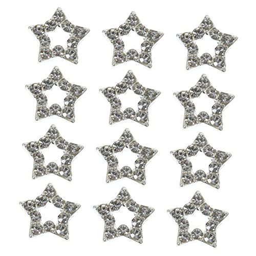 NIYANGLE 12 Stck. Sternförmige Charms Funkelnde Strasssteine für Nageldesign Dekorative Charms für Diy Nail Art für Besondere Anlässe und Designs NIYANGLE 12 Stck. Sternförmige Charms Funkelnde Strasssteine für Nageldesign Dekorative Charms für Diy Nail Art für Besondere Anlässe und Designs von NIYANGLE