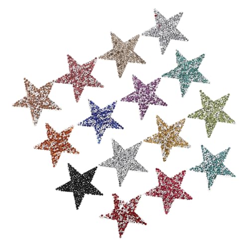 NIYANGLE 15 Stück Teiliges Resin Strass Stern Applikationen Champagner Selbstklebende Patches für Kleidung Schuhe Taschen Diy Reparatur Dekoration Vielseitig Langlebig NIYANGLE 15 Stück Teiliges Resin Strass Stern Applikationen Champagner Selbstklebende Patches für Kleidung Schuhe Taschen Diy Reparatur Dekoration Vielseitig Langlebig von NIYANGLE