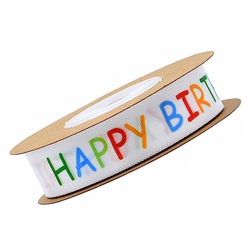 NIYANGLE 1Rolle Satinbänder für Geburtstagsfeiern Yards Geschenkband Wiederverwendbar für DIY Dekorationen für Partyverpackungen und Perfektes Zubehör von NIYANGLE