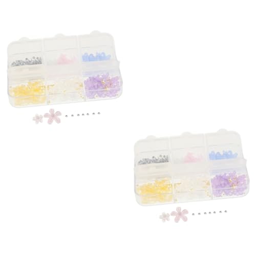 NIYANGLE 2 Boxen Blumennagelanhänger für Nagelkunst Bausätze Hochzeit Nagelkunst-Edelsteine ästhetisch Herstellung Nagelblumen für Nagelkunst Nagelkunst-Anhänger nagel DIY Plastik NIYANGLE 2 Boxen Blumennagelanhänger für Nagelkunst Bausätze Hochzeit Nagelkunst-Edelsteine ästhetisch Herstellung Nagelblumen für Nagelkunst Nagelkunst-Anhänger nagel DIY Plastik von NIYANGLE