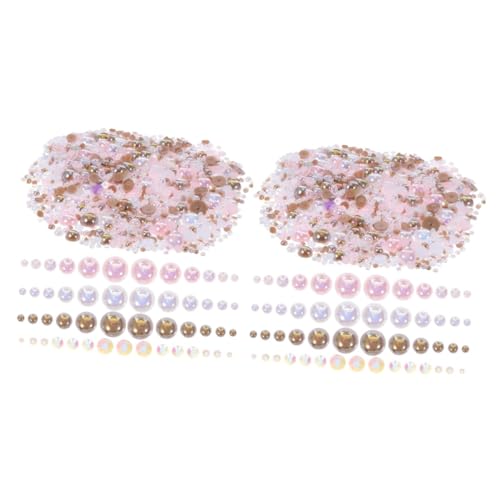 NIYANGLE 2 Packungen Diy Maniküre Halbperlen aus Flachen Rückseiten Vielseitige Perlen für Nagelkunst Schmuckherstellung Bastelbedarf Mehrfarbige Imitationsperlen für Projekte NIYANGLE 2 Packungen Diy Maniküre Halbperlen aus Flachen Rückseiten Vielseitige Perlen für Nagelkunst Schmuckherstellung Bastelbedarf Mehrfarbige Imitationsperlen für Projekte von NIYANGLE