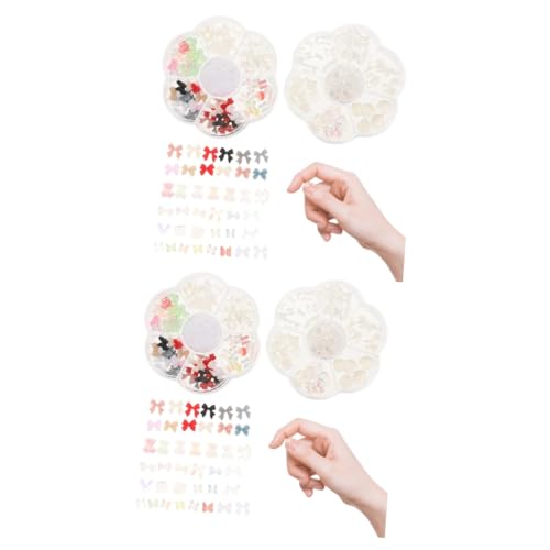 NIYANGLE 2 Sätze Nagelcharms Boxen Perlen Bow Nagelverzierung Für Diy Nageldesign Maniküre Zubehöre Für Natürliche Und Künstliche Nägel Dekoration Für Handys Und Mehr 2boxen*2 NIYANGLE 2 Sätze Nagelcharms Boxen Perlen Bow Nagelverzierung Für Diy Nageldesign Maniküre Zubehöre Für Natürliche Und Künstliche Nägel Dekoration Für Handys Und Mehr 2boxen*2 von NIYANGLE